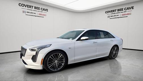 Crystal White Tricoat 2019 Cadillac CT6 Sport
