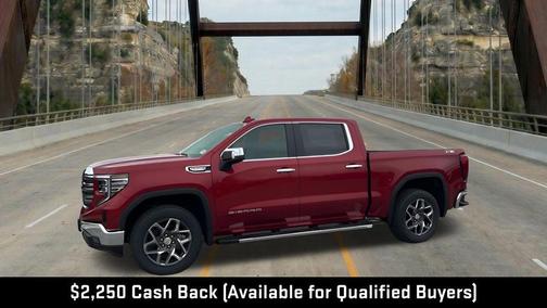Volcanic Red 2026 GMC Sierra 1500 SLT