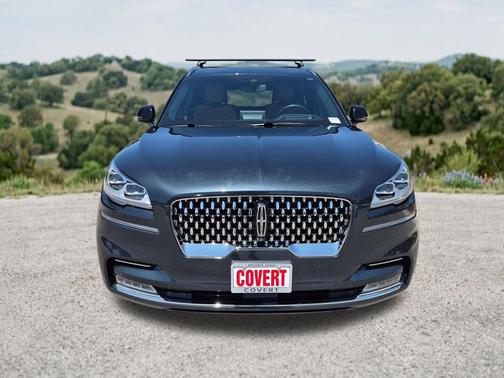 Flight Blue Metallic Clearcoat 2023 Lincoln Aviator Black Label AWD