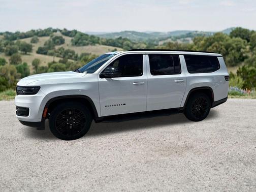 Bright White Clearcoat 2024 Jeep Wagoneer L Series II Carbide 4x4