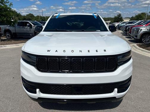 Bright White Clearcoat 2024 Jeep Wagoneer L Series II Carbide 4x4