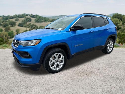 Hydro Blue Pearlcoat 2025 Jeep Compass Latitude