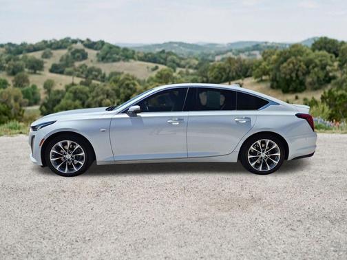 Crystal White Tricoat 2022 Cadillac CT5 Premium Luxury