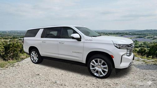 Iridescent Pearl Tricoat 2023 Chevrolet Suburban 4WD High Country