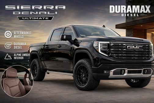 Onyx Black 2024 GMC Sierra 1500 Denali Ultimate