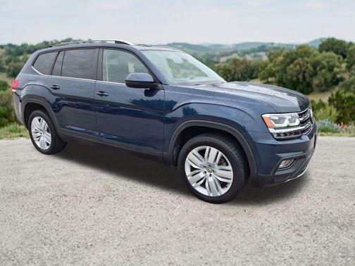 Tourmaline Blue Metallic 2019 Volkswagen Atlas 3.6L SE w/Technology