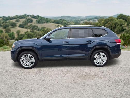 Tourmaline Blue Metallic 2019 Volkswagen Atlas 3.6L SE w/Technology