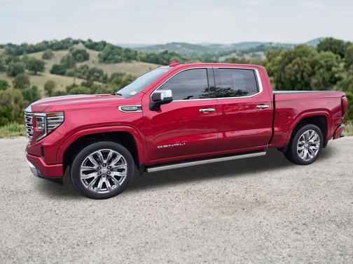 Volcanic Red 2024 GMC Sierra 1500 Denali