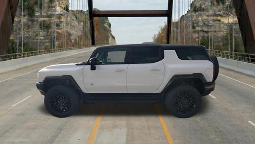 Interstellar White 2026 GMC HUMMER EV SUV 2X