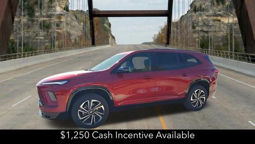 cherry red tintcoat 2026 Buick Enclave Sport Touring