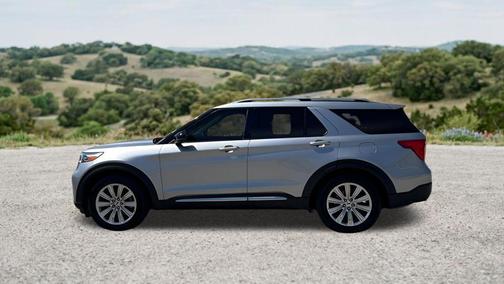 Iconic Silver Metallic 2021 Ford Explorer Limited