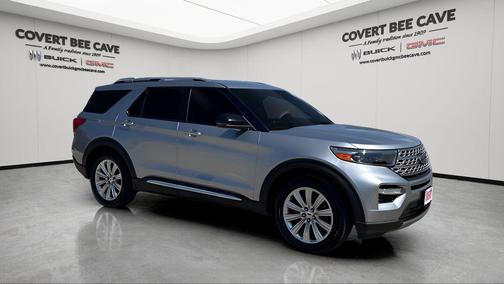 Iconic Silver Metallic 2021 Ford Explorer Limited