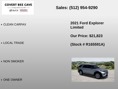 Iconic Silver Metallic 2021 Ford Explorer Limited