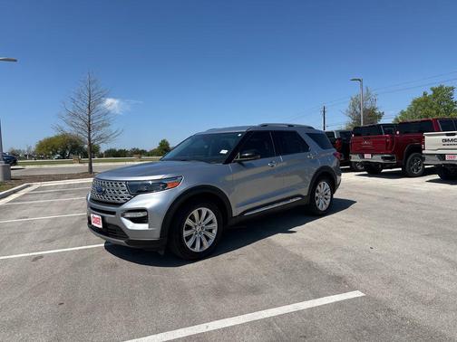 Iconic Silver Metallic 2021 Ford Explorer Limited