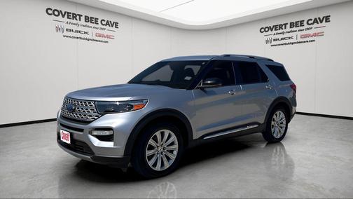 Iconic Silver Metallic 2021 Ford Explorer Limited