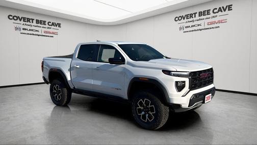 Summit White 2026 GMC Canyon AT4X