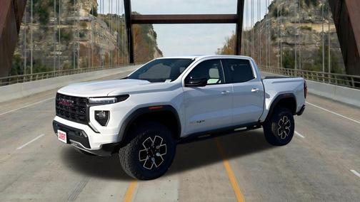 Summit White 2026 GMC Canyon AT4X