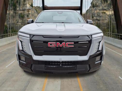 Thunderstorm Gray 2026 GMC Sierra EV Extended Range Elevation