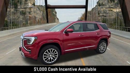 Volcanic Red Tintcoat 2026 GMC Terrain Denali