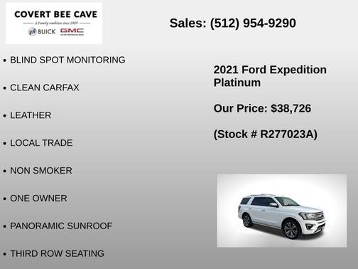 Star White Metallic Tri-Coat 2021 Ford Expedition Platinum