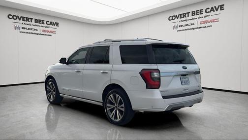 Star White Metallic Tri-Coat 2021 Ford Expedition Platinum