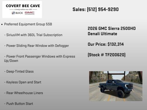 Downpour Met 2026 GMC Sierra 2500 Denali Ultimate