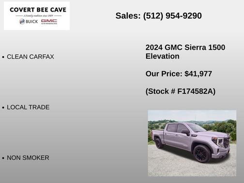 Sterling Metallic 2024 GMC Sierra 1500 Elevation