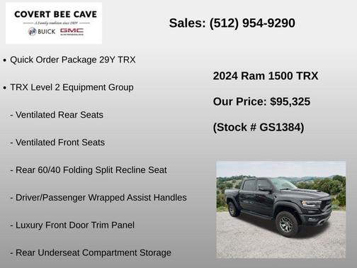 Diamond Black Crystal Pearlcoat 2024 RAM 1500 TRX