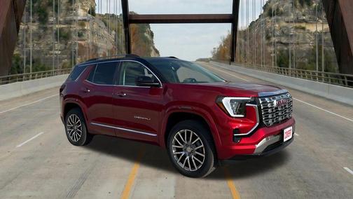 Volcanic Red Tintcoat 2026 GMC Terrain Denali