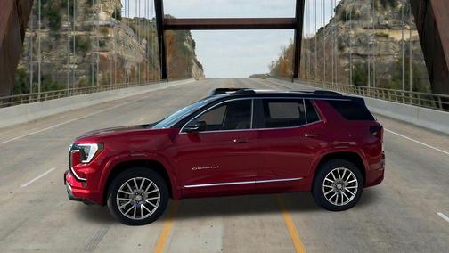 Volcanic Red Tintcoat 2026 GMC Terrain Denali