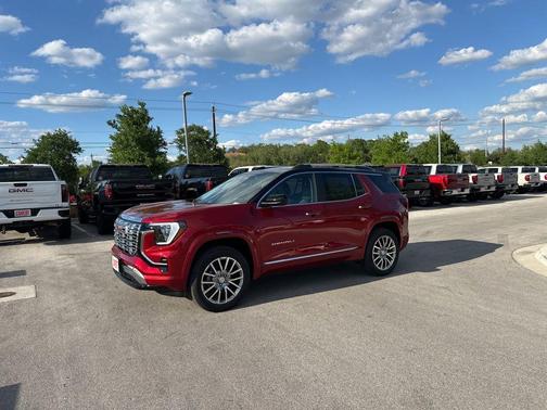 Volcanic Red Tintcoat 2026 GMC Terrain Denali