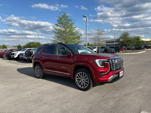 Volcanic Red Tintcoat 2026 GMC Terrain Denali