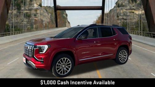 Volcanic Red Tintcoat 2026 GMC Terrain Denali