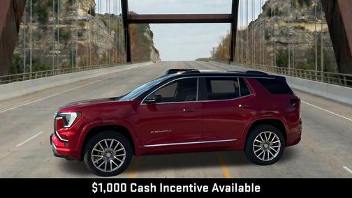 Volcanic Red Tintcoat 2026 GMC Terrain Denali