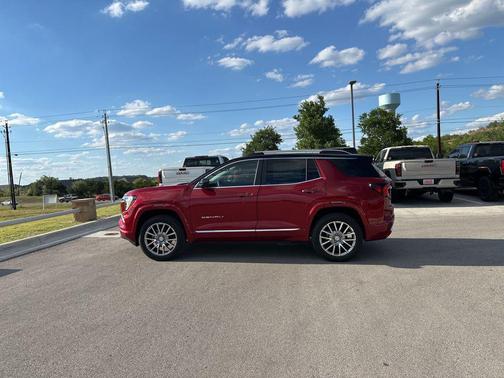 Volcanic Red Tintcoat 2026 GMC Terrain Denali