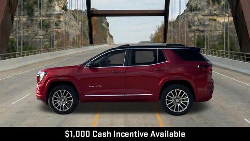 Volcanic Red Tintcoat 2026 GMC Terrain Denali