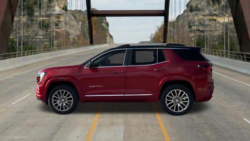 Volcanic Red Tintcoat 2026 GMC Terrain Denali