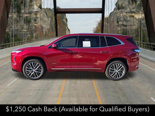 cherry red tintcoat 2026 Buick Enclave Avenir