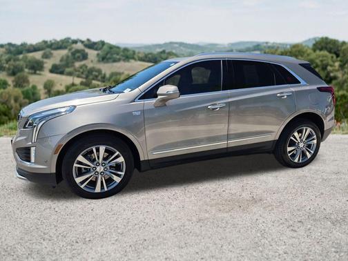 Latte Metallic 2023 Cadillac XT5 Premium Luxury