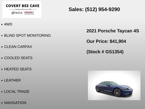 2021 Porsche Taycan 4S