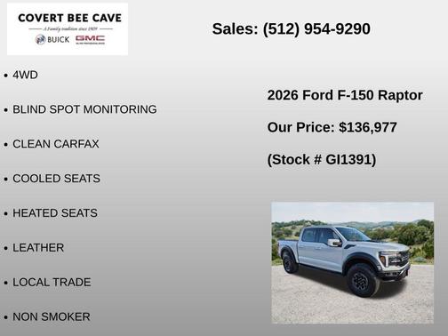 Avalanche 2026 Ford F-150 Raptor R