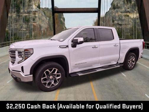 White 2026 GMC Sierra 1500 SLT
