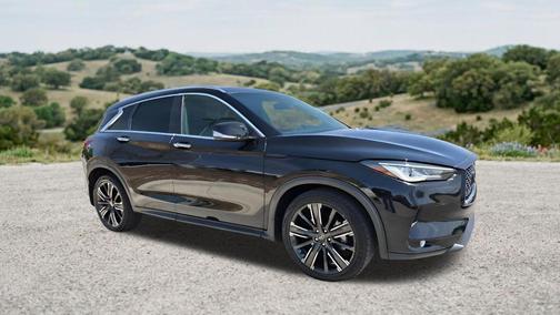 Black Obsidian 2022 INFINITI QX50 LUXE