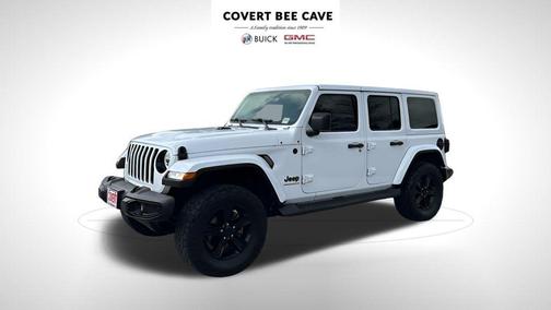 Bright White Clearcoat 2023 Jeep Wrangler 4-Door Sahara Altitude 4x4