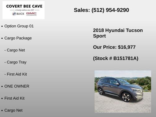 Coliseum Gray 2018 Hyundai TUCSON Sport