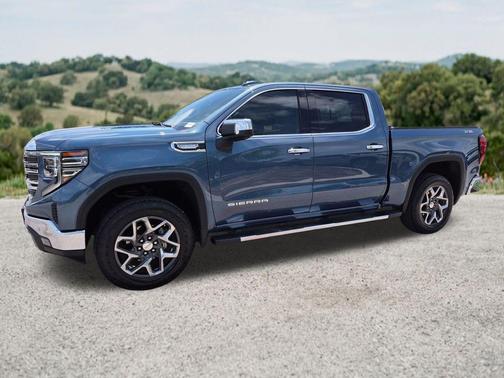Downpour Metallic 2024 GMC Sierra 1500 SLT