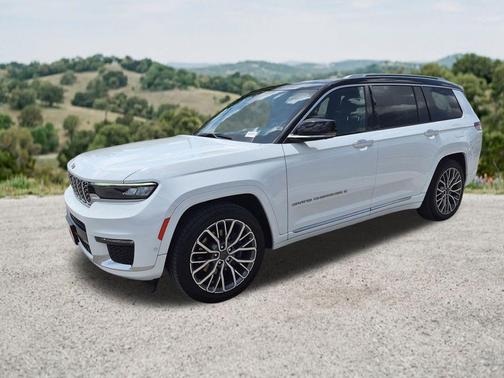 Bright White Clearcoat 2023 Jeep Grand Cherokee L Summit Reserve