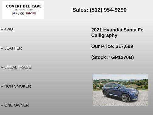 Stormy Sea 2021 Hyundai SANTA FE Calligraphy