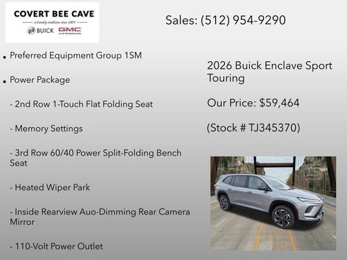 Moonstone 2026 Buick Enclave Sport Touring