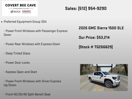 Dune 2026 GMC Sierra 1500 SLE